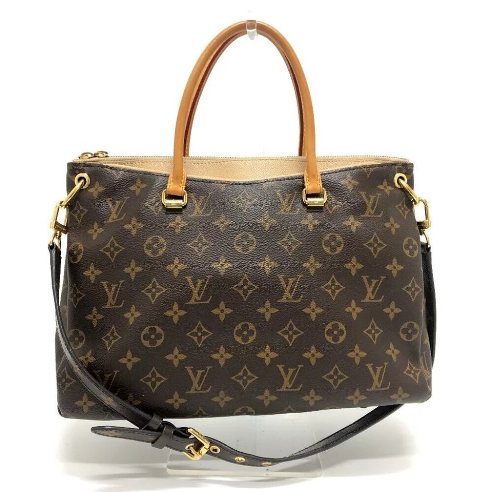 LOUIS VUITTON Monogram Pallas MM 2WAY shoulder bag